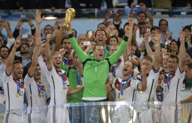 FIFA World Cup 2014 Final Ecstatic Team Germany