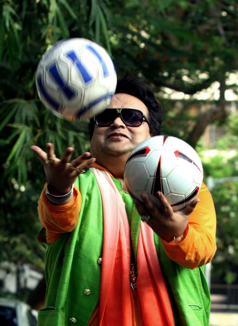 Football World Cup Fever Grips Bappi Lahiri