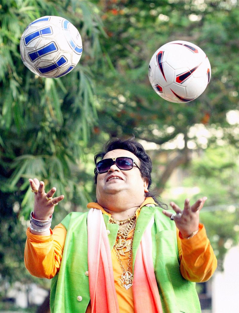 Football World Cup Fever Grips Bappi Lahiri