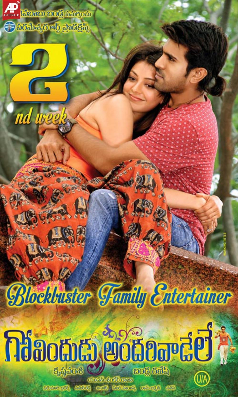 Govindudu Andarivadele 2nd Week Posters