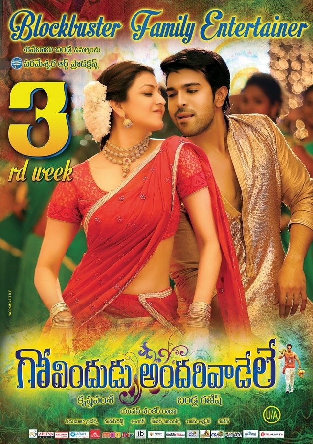 Govindudu Andarivadele Movie 3rd Week Posters