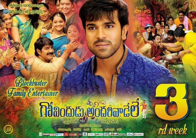 Govindudu Andarivadele Movie 3rd Week Posters