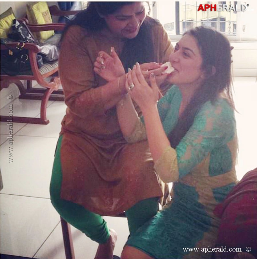 Hansika Motwani Family Photos