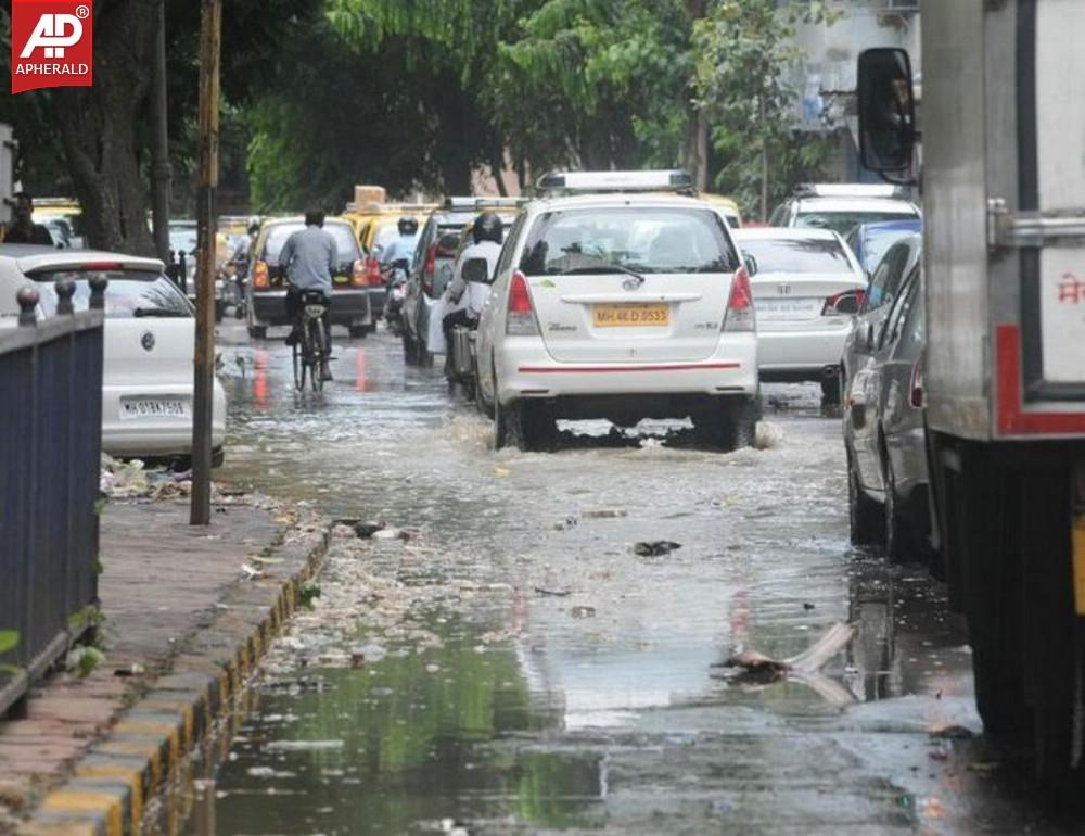 High Tide Floods Mumbai City Photos