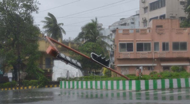 Hudhud Cyclone Effect on Vizag