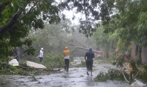 Hudhud Cyclone Effect on Vizag