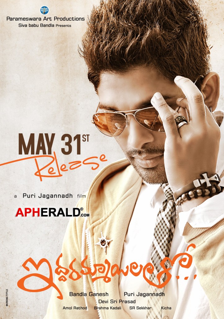 Iddarammayilatho Release Posters