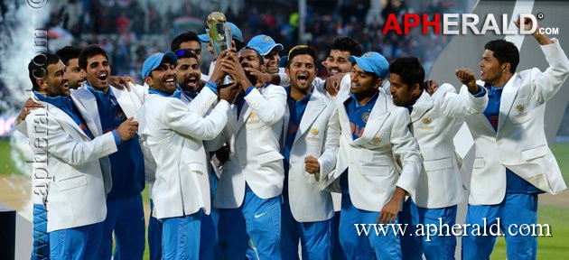 India won Champions Trophy