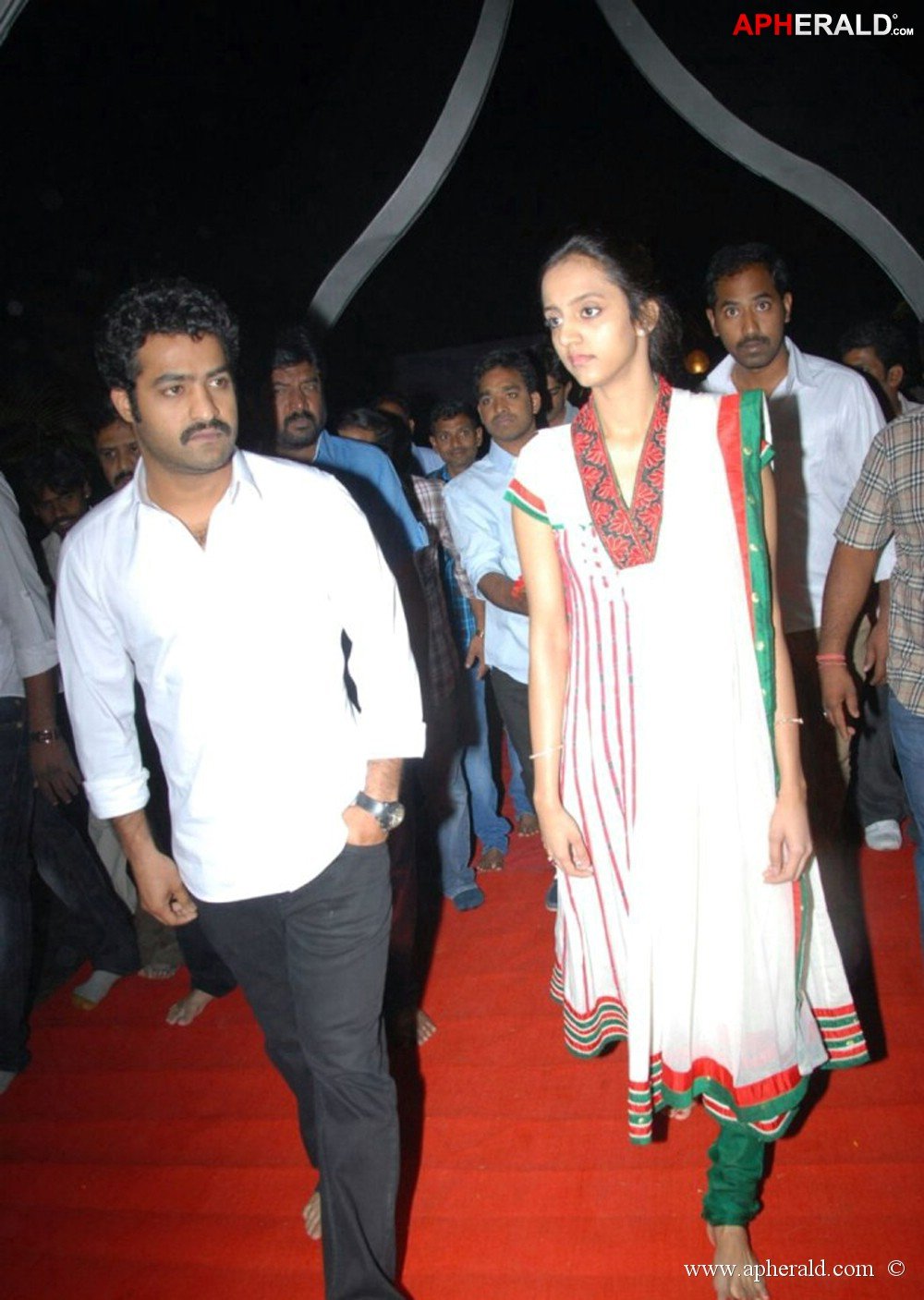 Jr NTR with his wife Lakshmi Pranathi Pics