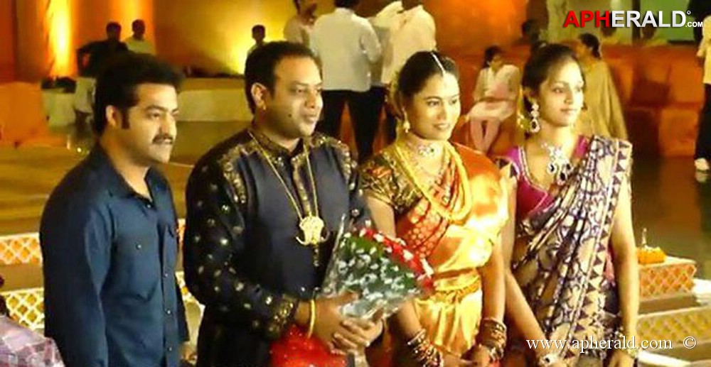 Jr NTR with his wife Lakshmi Pranathi Pics