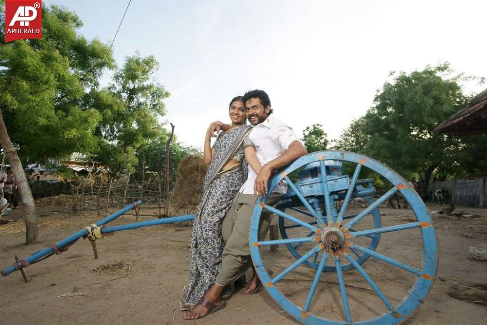 Karthi's Komban Movie Stills