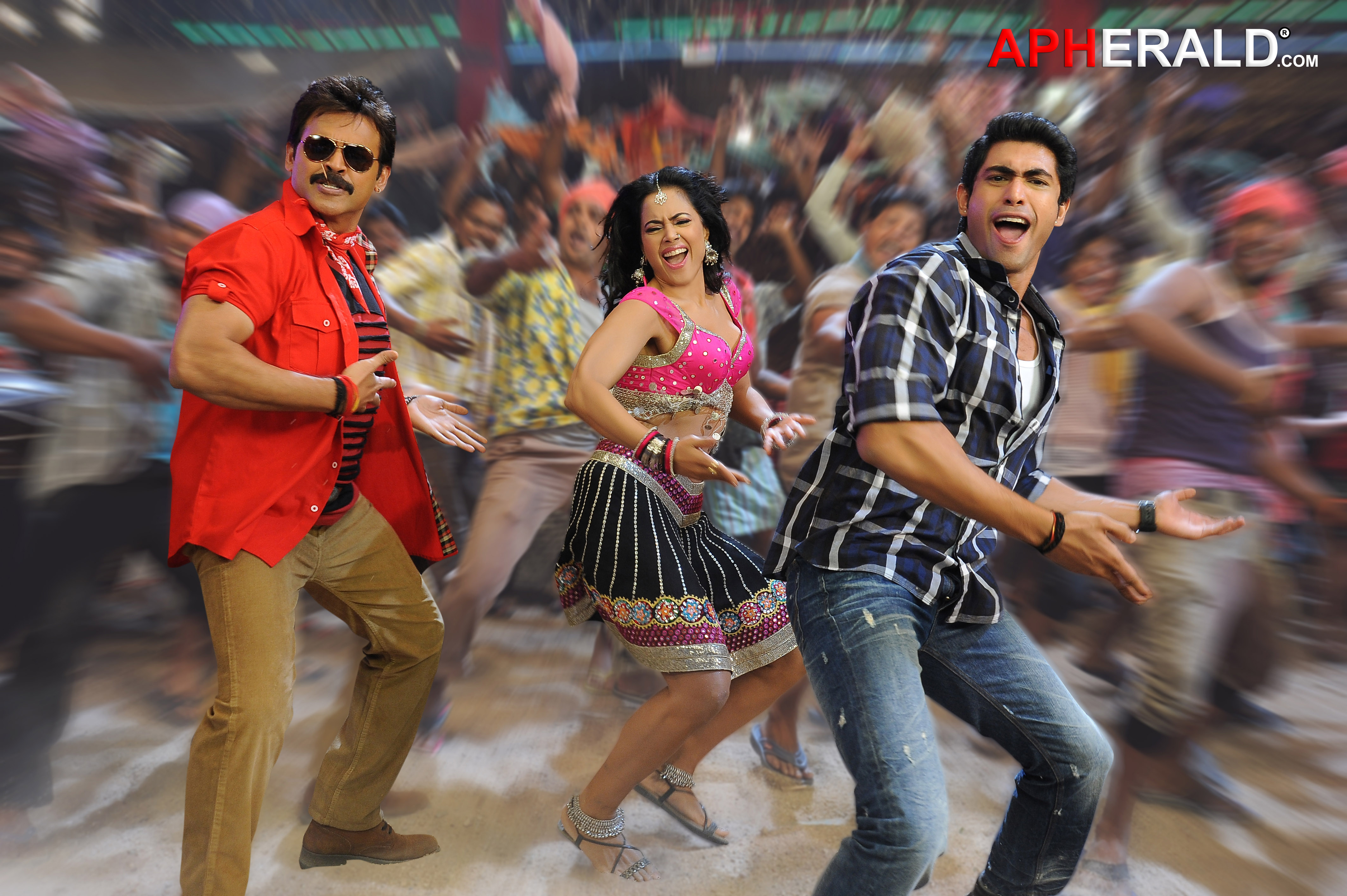 KVJ item song Sye Andre with Venkatesh and Sameera