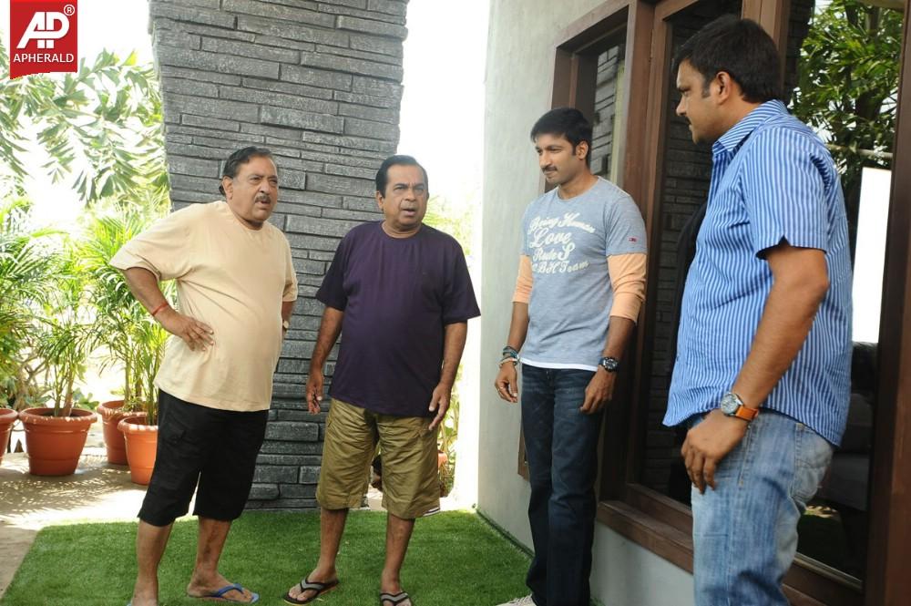 Loukyam Movie Working Stills