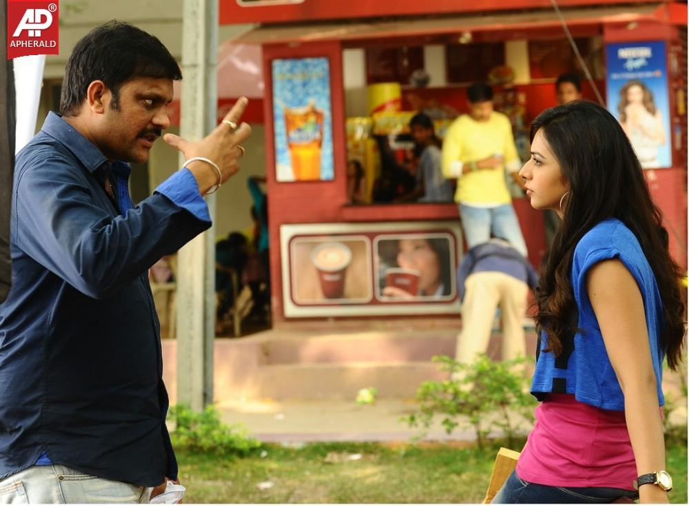 Loukyam Movie Working Stills