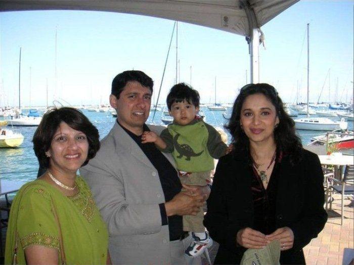 Madhuri Dixit Rare and Personal Family Photos