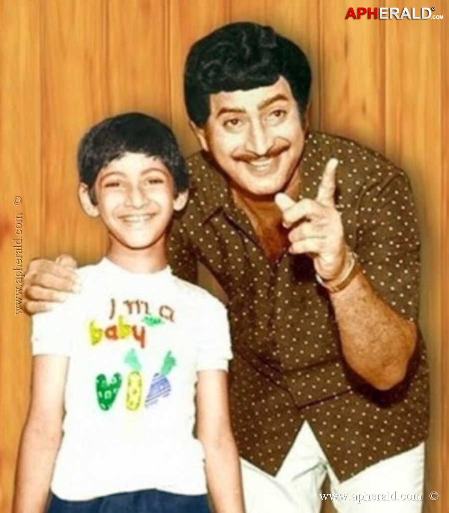 Mahesh Babu Childhood Pic