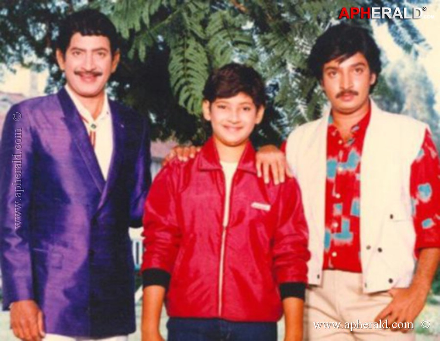 Mahesh Babu Childhood Pic