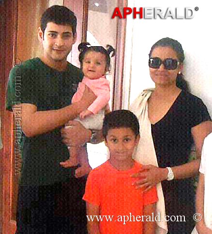 Mahesh Babu Family Photos