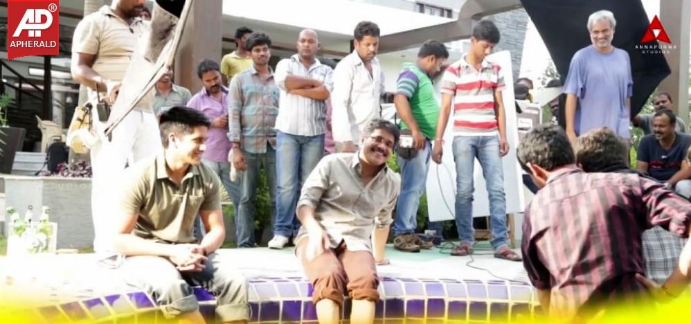 Manam Movie Working Stills