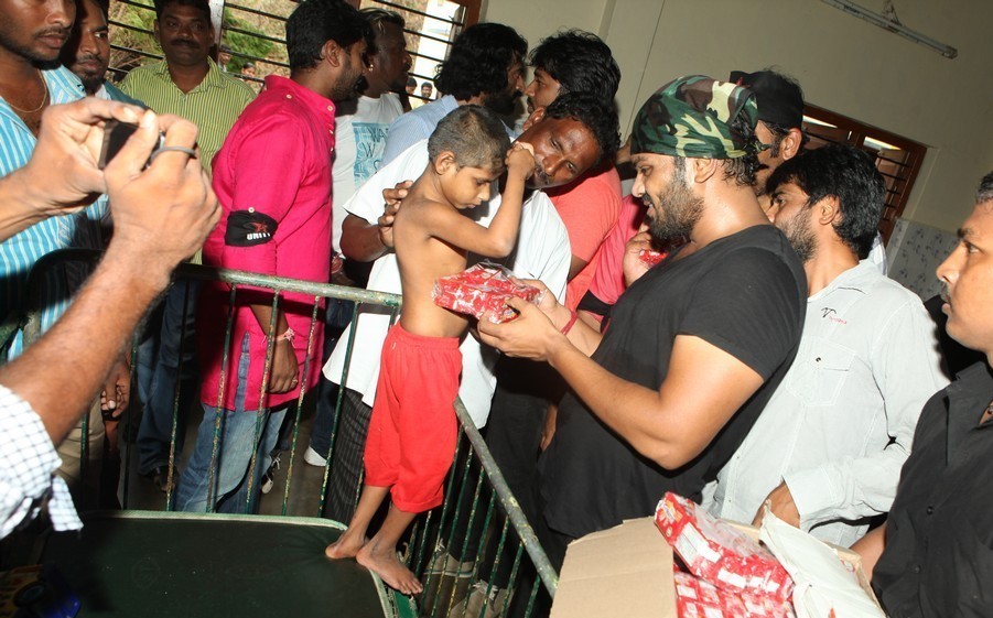 Manchu Manoj at Vizag