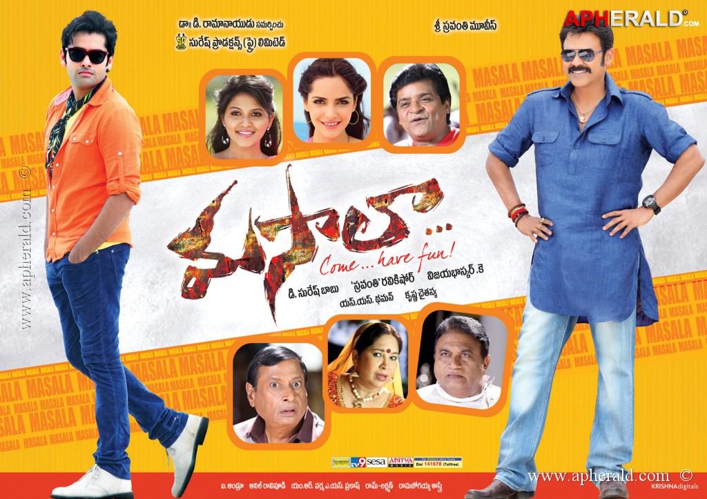 Masala Movie New Posters 