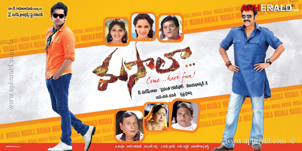 Masala Movie New Posters 