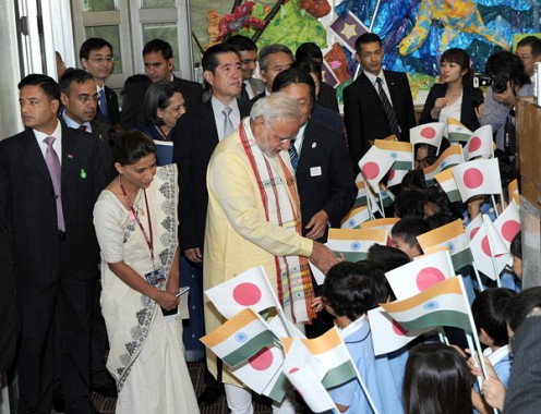 Modi in Japan