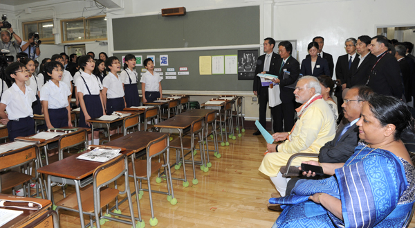 Modi in Japan