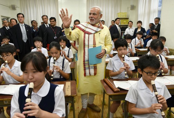 Modi in Japan