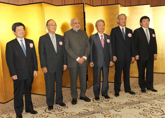 Modi in Japan