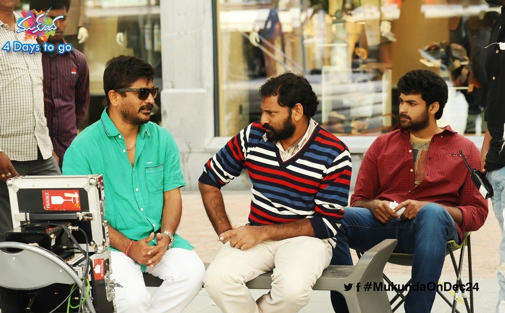 Mukunda Movie Working Stills