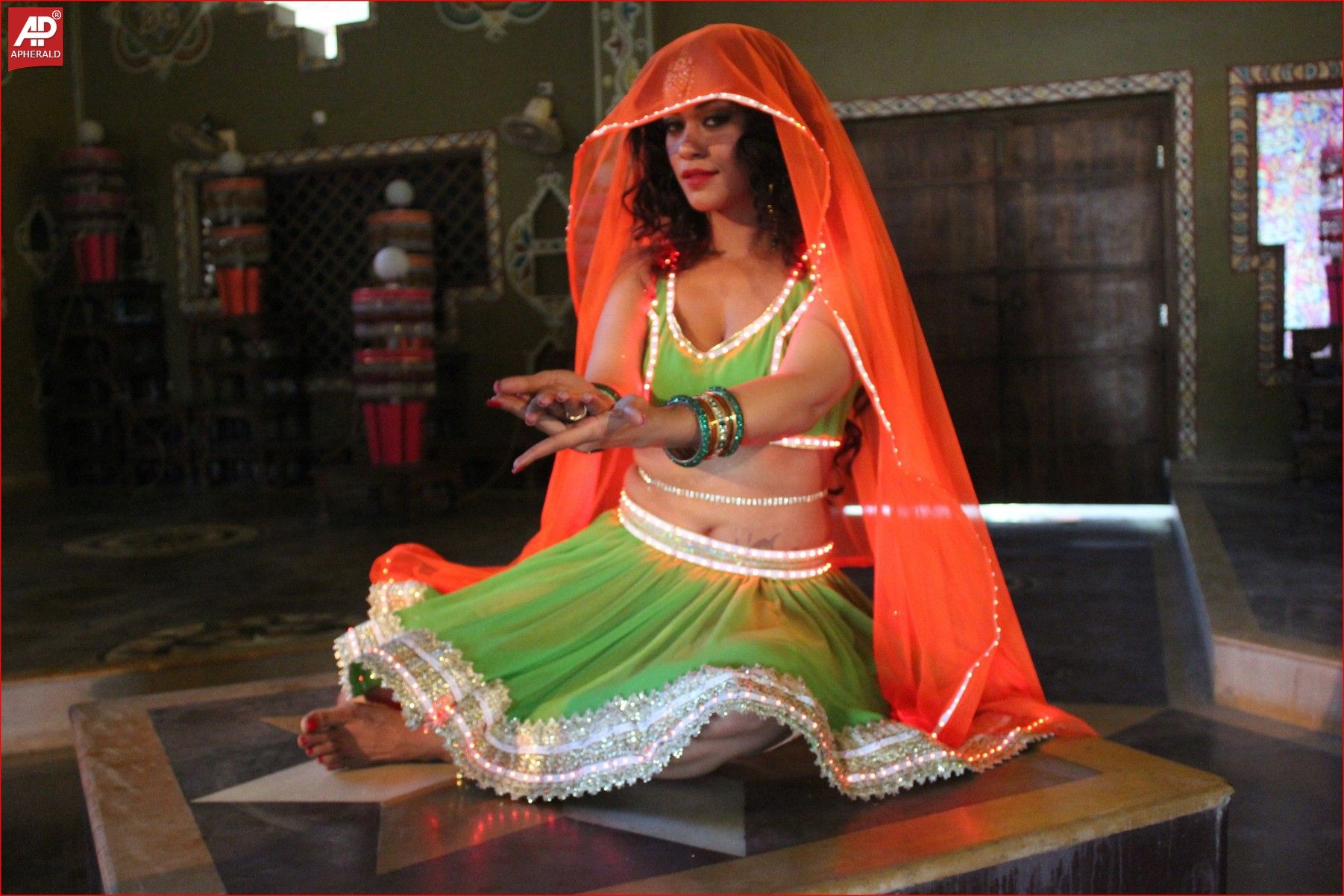 Mumaith Khan Item Song Stills in Aadivaram Amavasya Movie