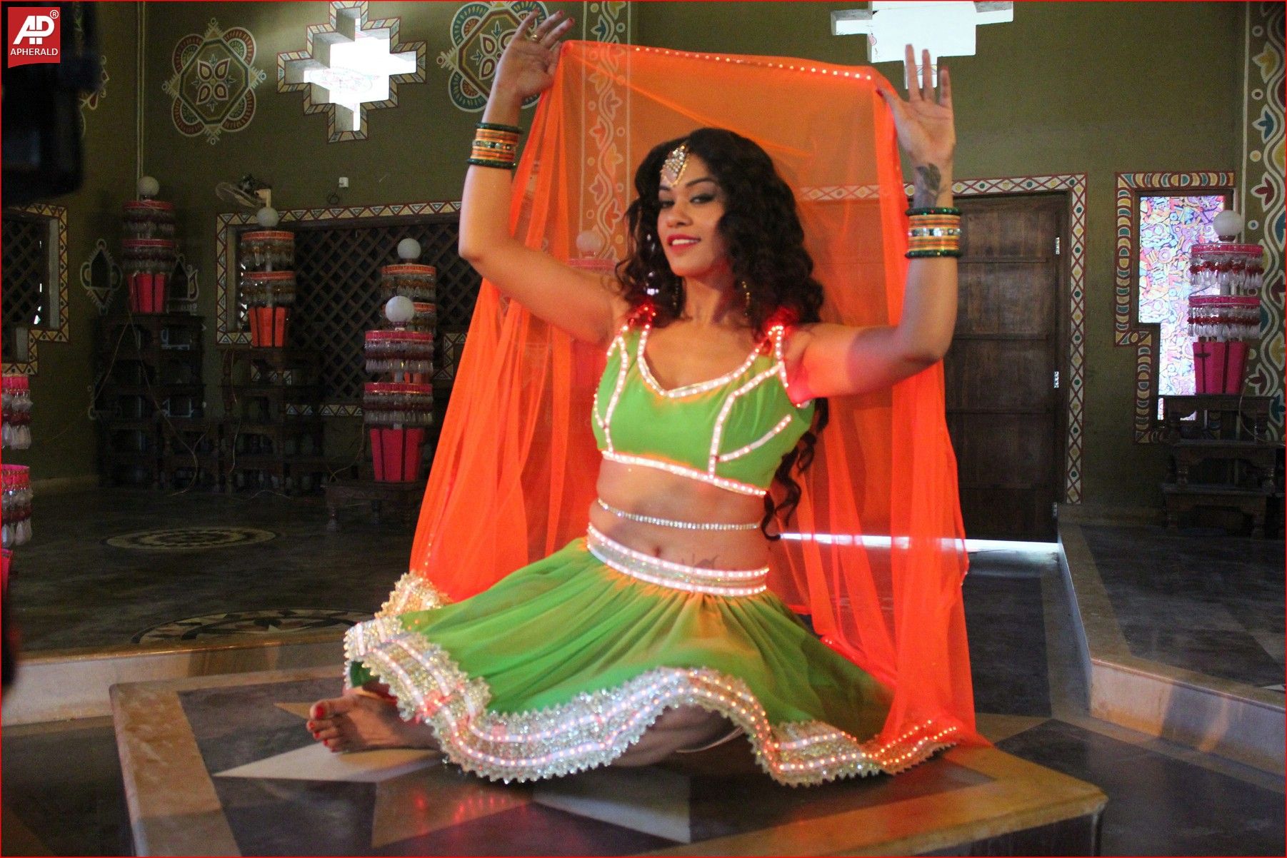 Mumaith Khan Item Song Stills in Aadivaram Amavasya Movie