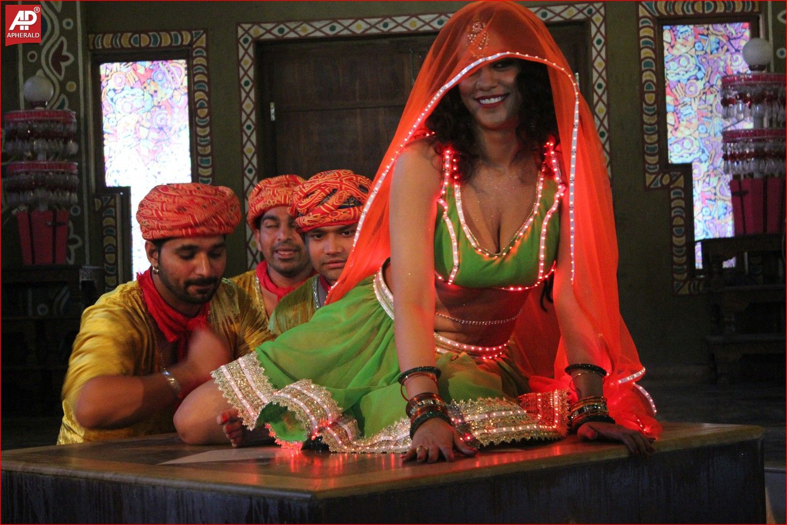 Mumaith Khan Item Song Stills in Aadivaram Amavasya Movie