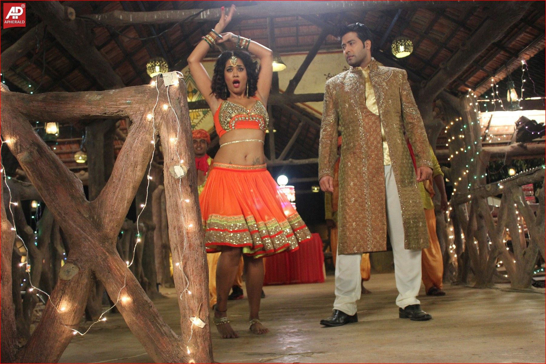 Mumaith Khan Item Song Stills in Aadivaram Amavasya Movie