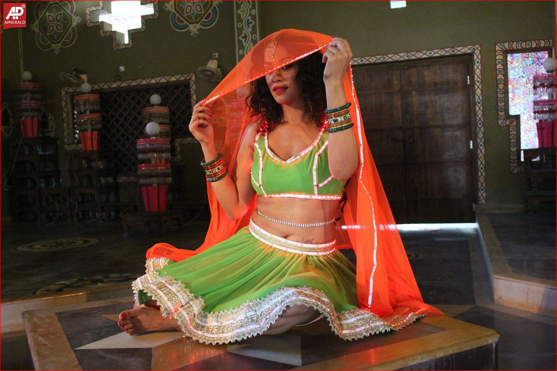 Mumaith Khan Item Song Stills in Aadivaram Amavasya Movie