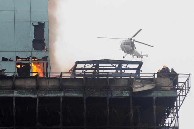 Mumbai High Rise Building Gutted By Fire