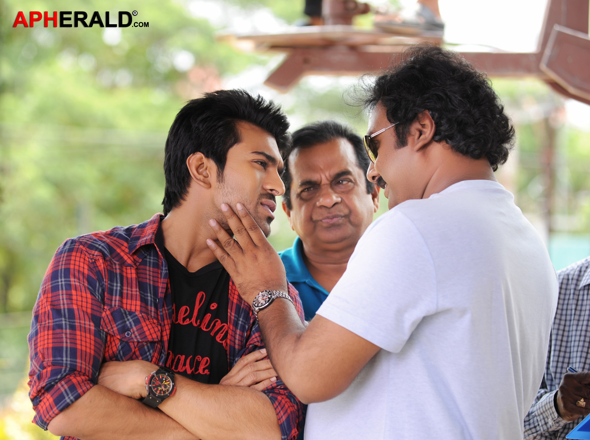 Nayak Movie Working Stills