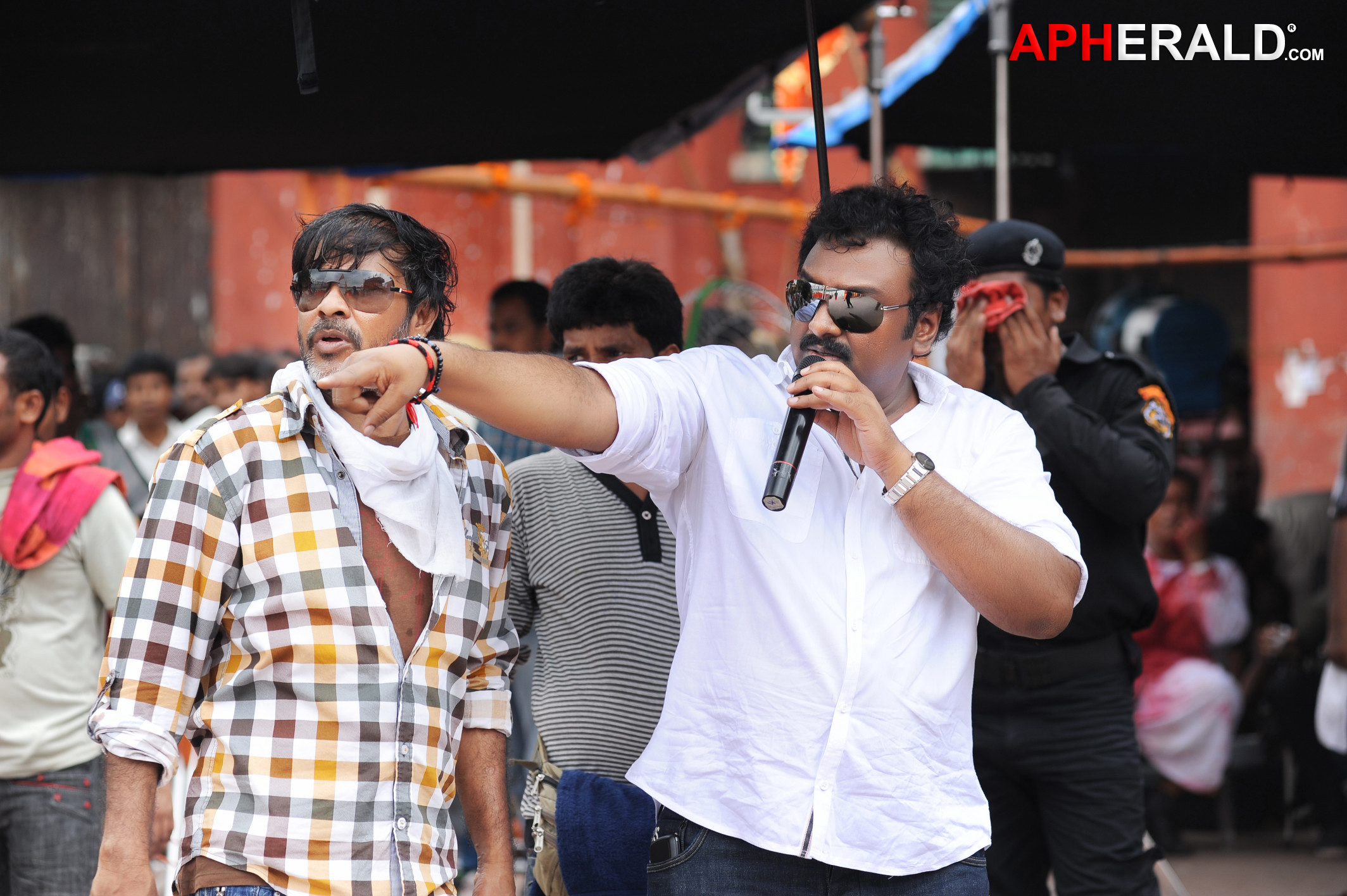 Nayak Movie Working Stills