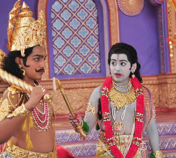 NTR As Sri Krishna In Dana Veera Sura Karna Movie