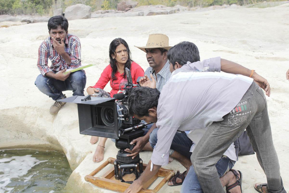 Panchami Working Stills