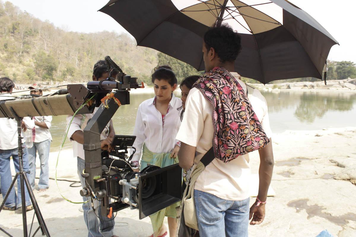 Panchami Working Stills