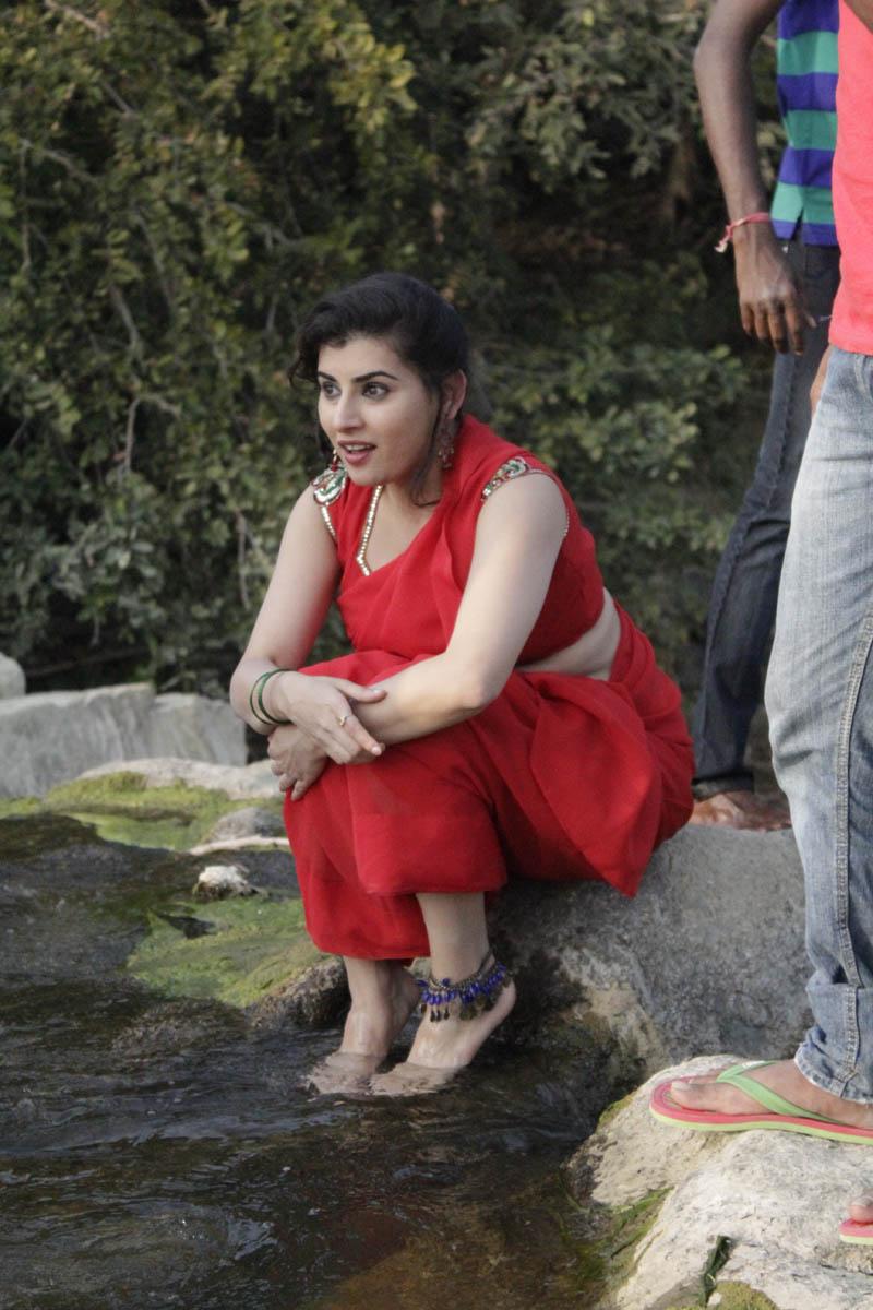 Panchami Working Stills