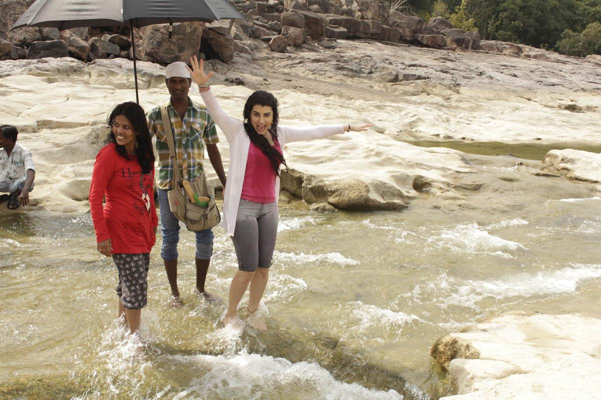 Panchami Working Stills