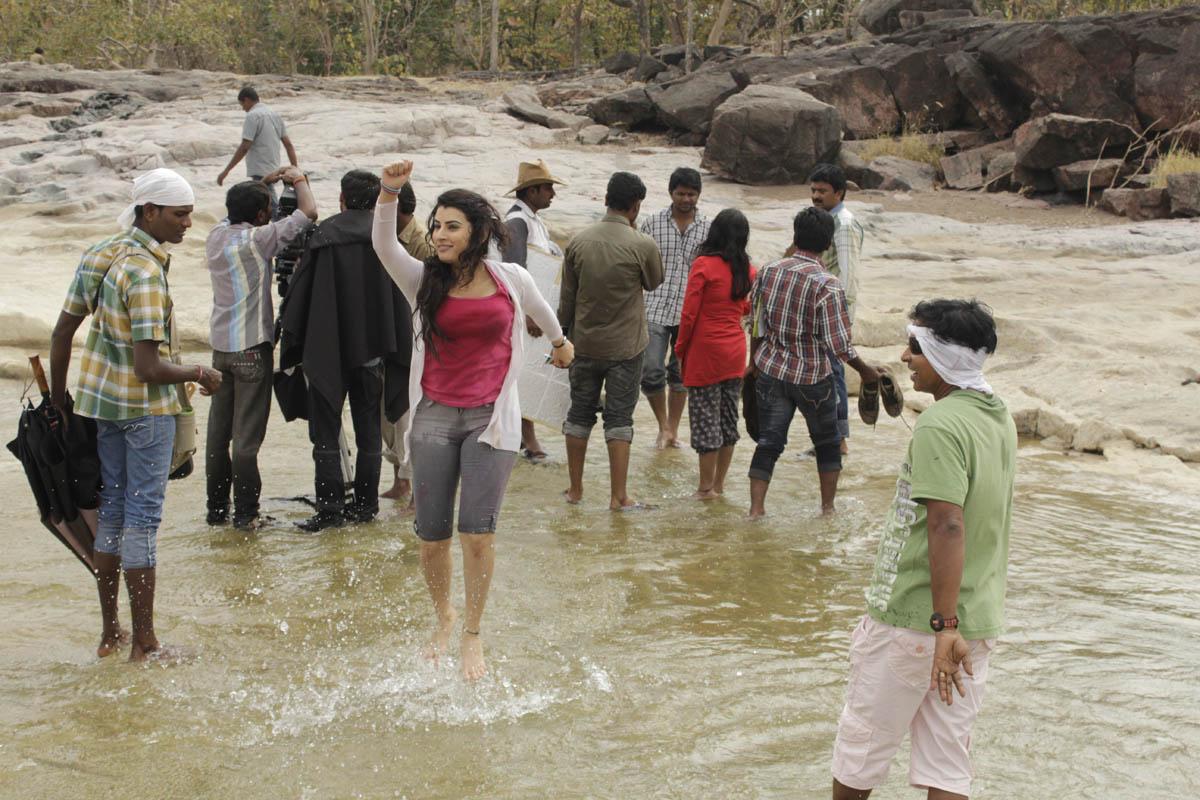 Panchami Working Stills