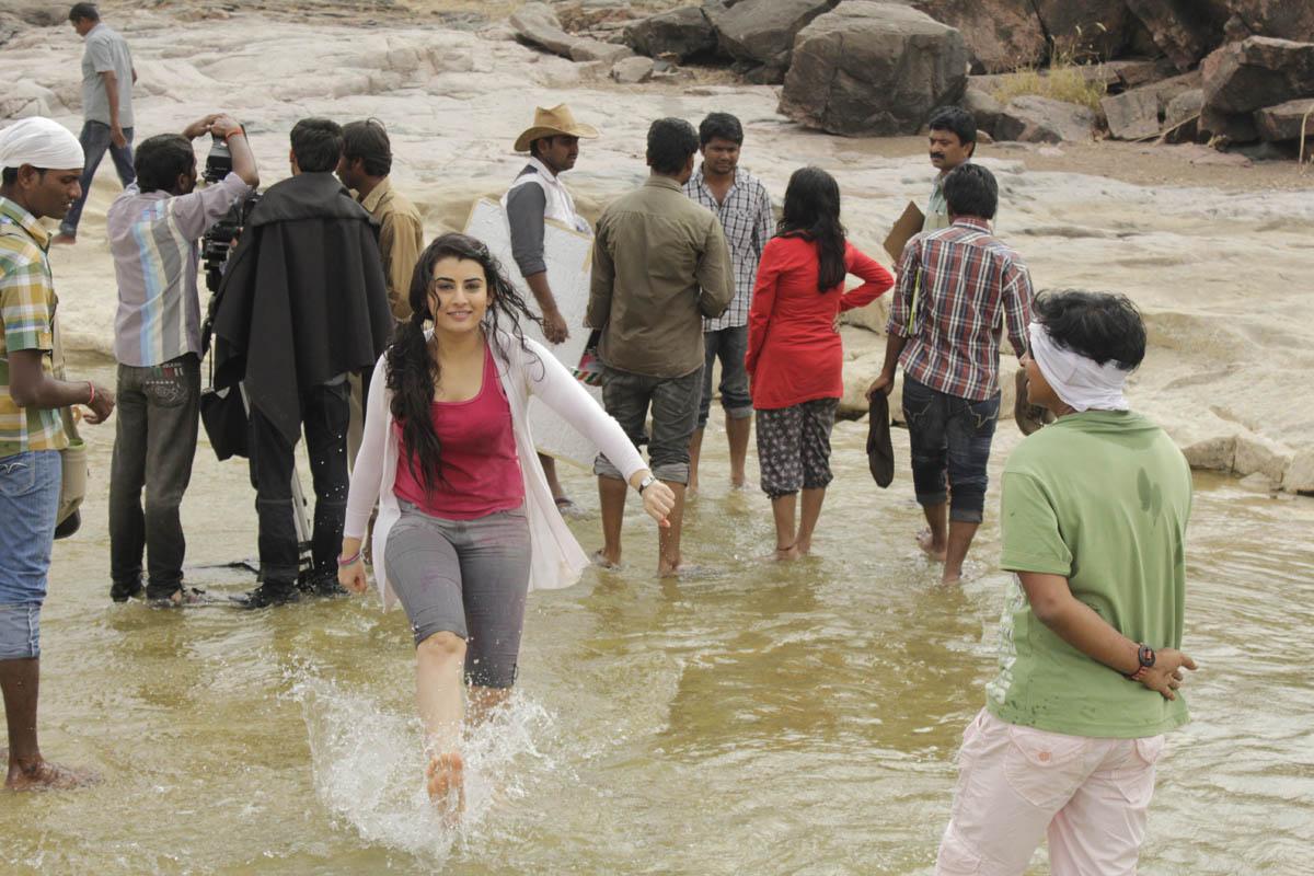 Panchami Working Stills