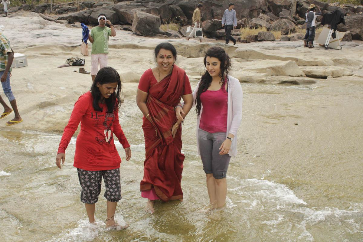 Panchami Working Stills