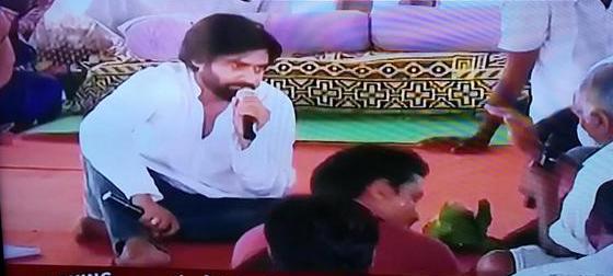 Pawan Kalyan At Bethapudi Photos