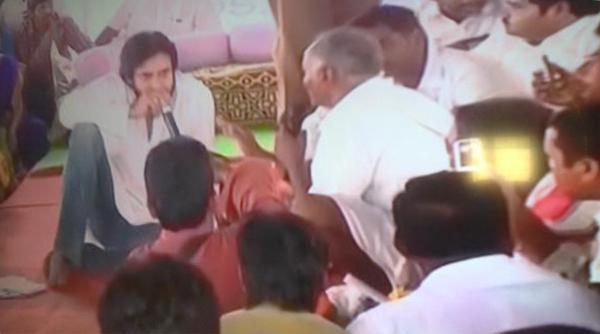 Pawan Kalyan At Bethapudi Photos