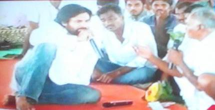 Pawan Kalyan At Bethapudi Photos